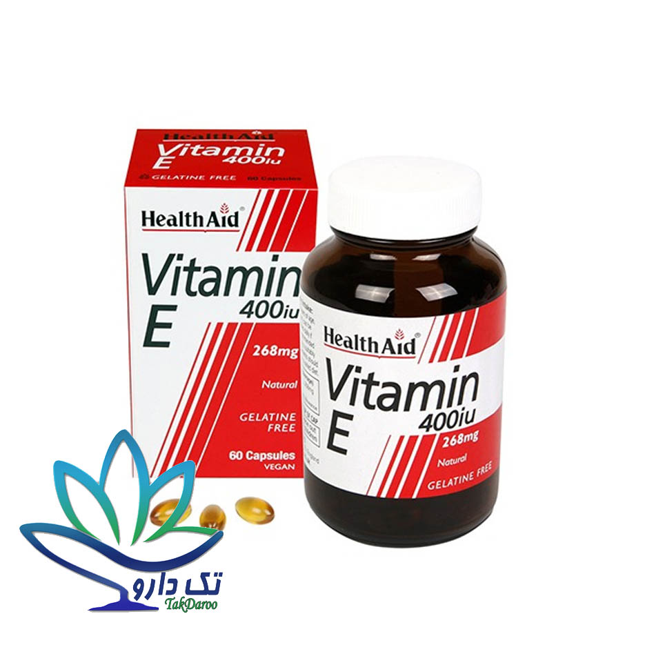 کپسول ویتامین ای ۴۰۰ هلث اید کپسول ویتامین ای ۴۰۰ هلث اید